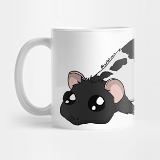 A little Hammie - Black banded Mug